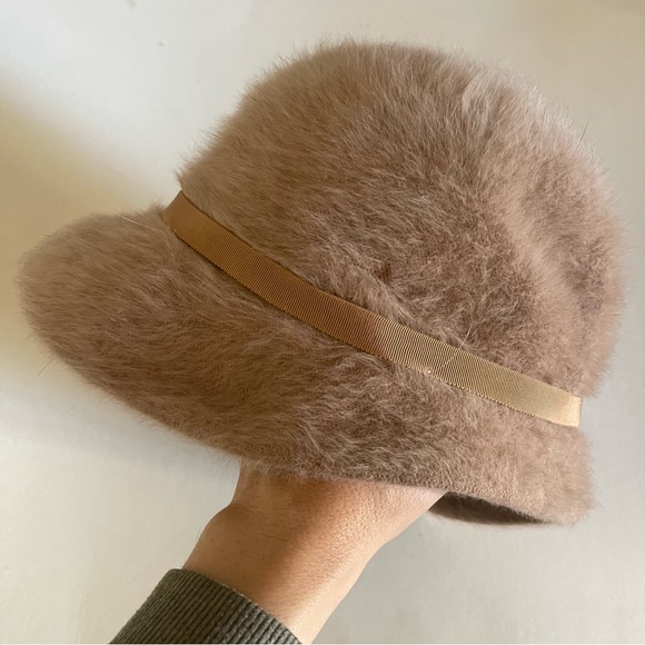 Kangol Accessories Vintage Kangol Angora Fur Fedora Bucket Hat
